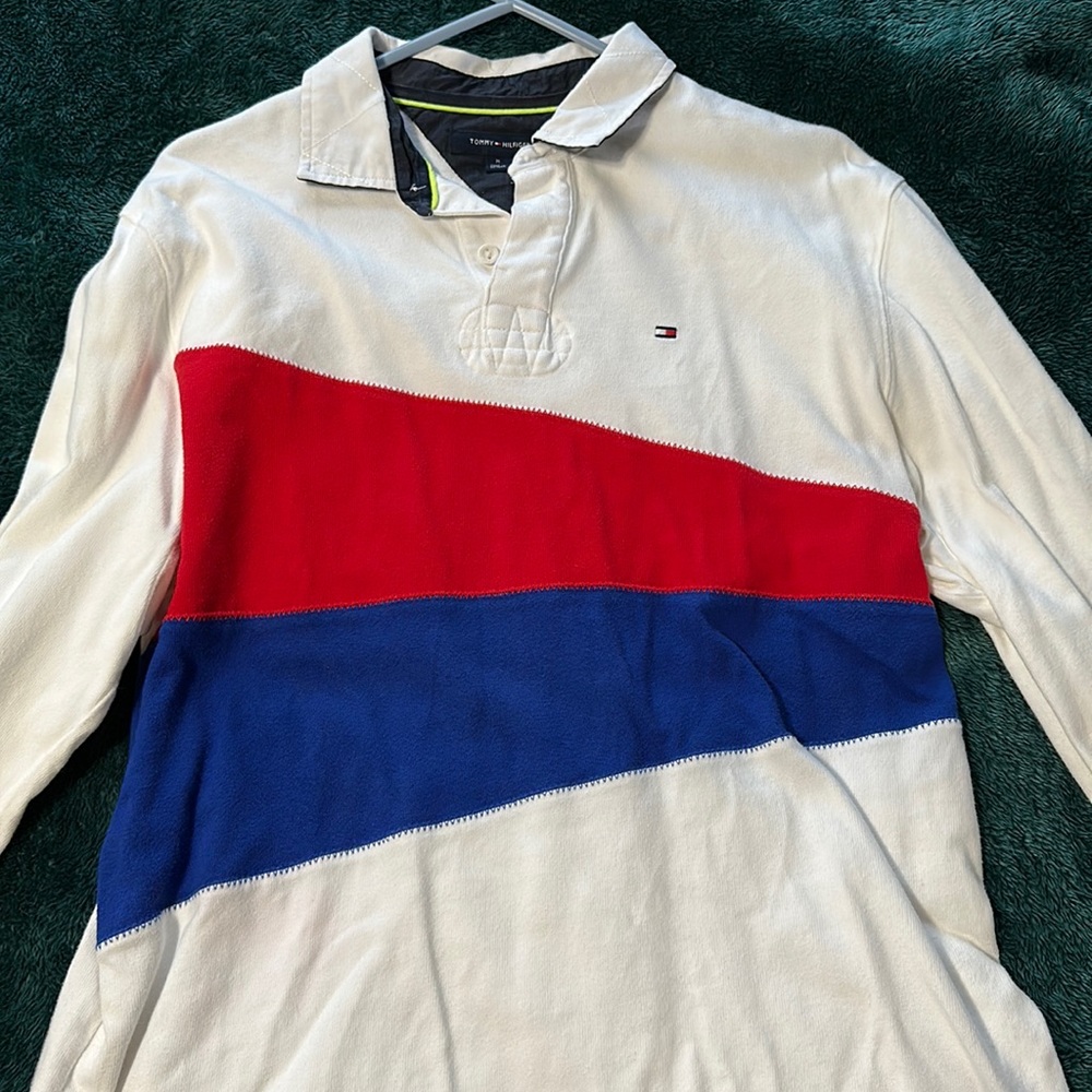 Tommy Hilfiger men’s long sleeve polo